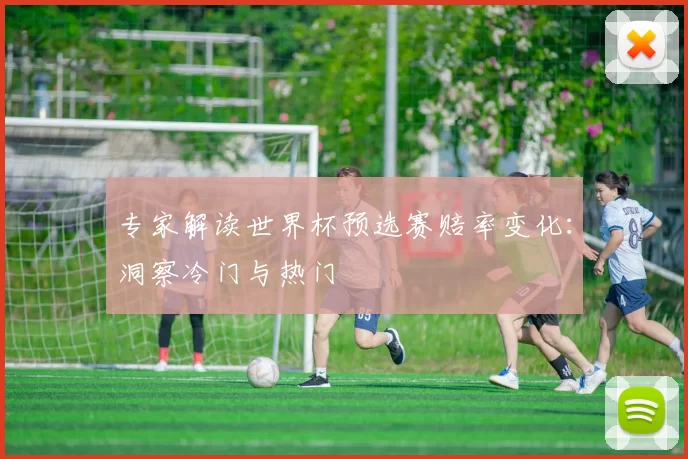 专家解读世界杯预选赛赔率变化:洞察冷门与热门