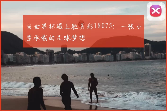当世界杯遇上胜负彩18075：一张小票承载的足球梦想