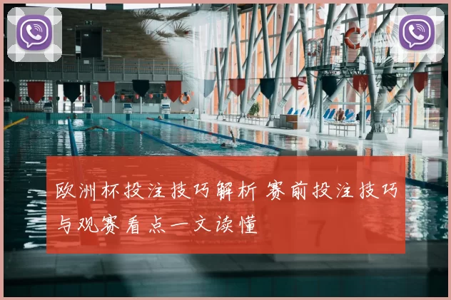 欧洲杯投注技巧解析 赛前投注技巧与观赛看点一文读懂