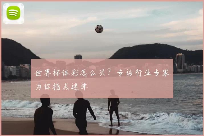 世界杯体彩怎么买？专访行业专家为你指点迷津